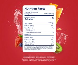 Zero Fruit Punch Splash